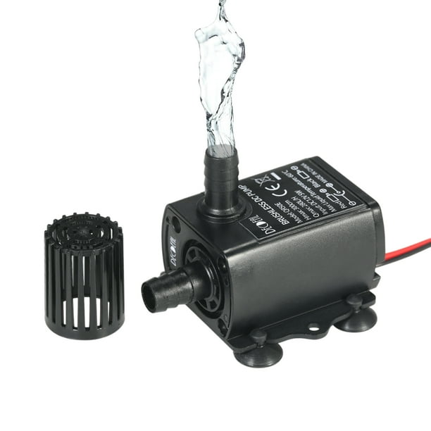 350L/H Mini Water Pump Brushless Motor Submersible Pool Aquarium DC 12V /5V USB 350L/H Mini Water Pump Brushless Motor Submersible Pool Aquarium DC 12V /5V USB
